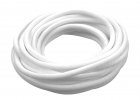 3/16 Woven Split Tube Cable Wrap - White - 25 ft pack