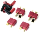 Deans-type Connectors - (2) Male, (2) Female