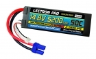 Lectron Pro 14.8V 5200mAh 50C Lipo Battery Hard Case with EC5 Connector