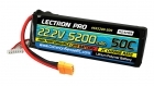 Lectron Pro 22.2V 5200mAh 50C Lipo Battery with XT90 Connector for Large Planes, Helis, Quads & 1/8 Trucks