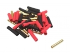 Bullet Connectors - 2mm - 25-Pack - Female