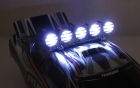 1/10 Crawler LED Light Bar Set - Chrome
