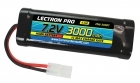Lectron Pro NiMH 7.2V (6-cell) 3000mAh Flat Pack with Tamiya Connector