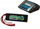 Power Pack #38 - ACDC-10A Charger + 1 x 7.4V 5200mah 50C w/ T-Plug Type Connector (#2S5200-50D)
