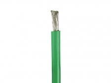 Green Silicone Wire by the foot