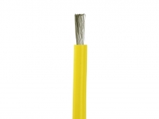 Yellow Silicone Wire by the foot